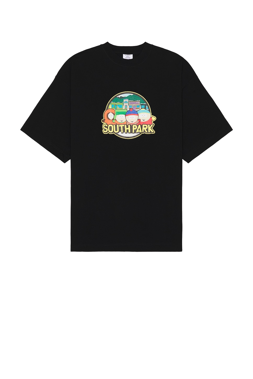 Image 1 of VETEMENTS Southpark Oversized T-Shirt in Black