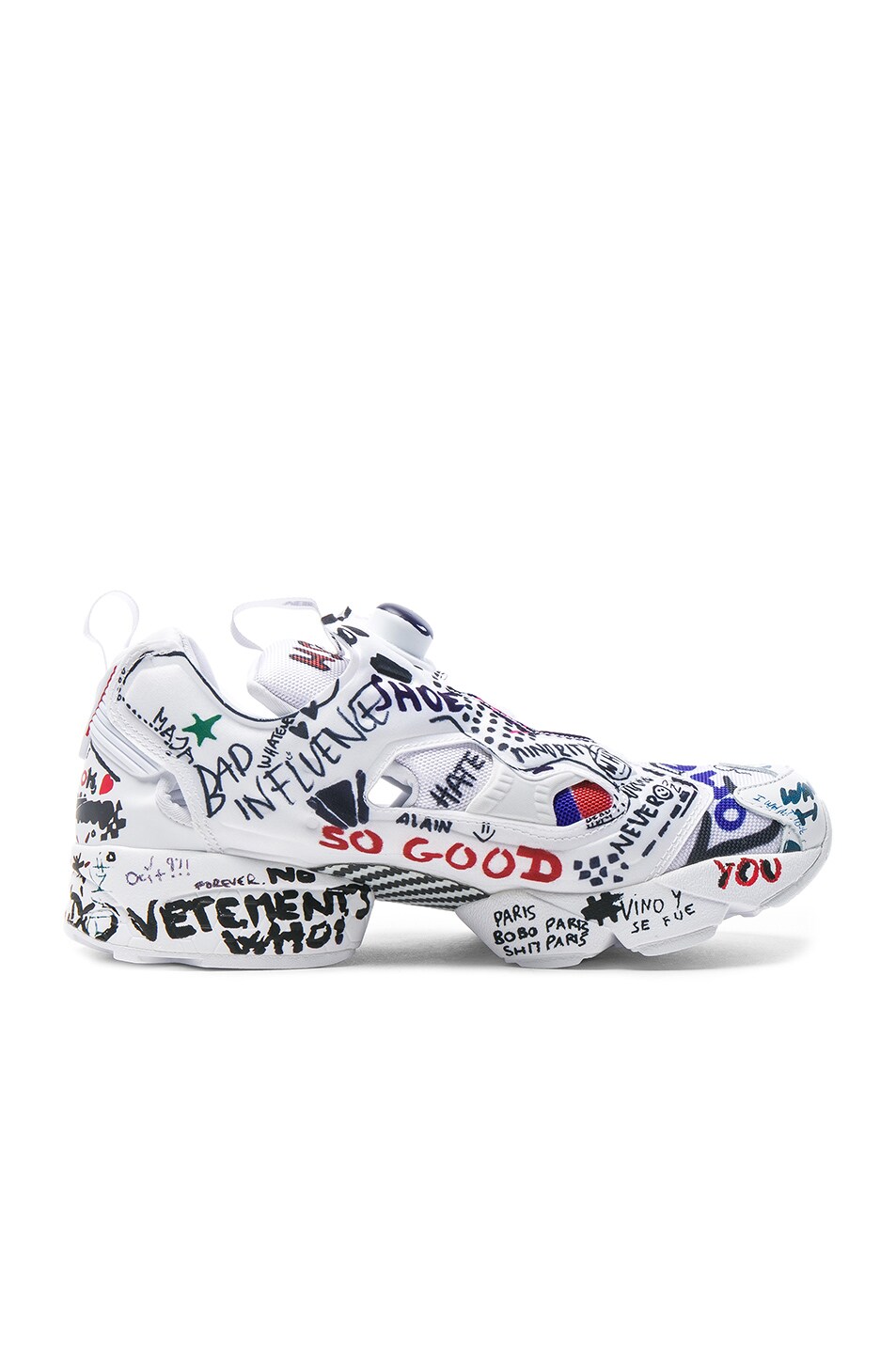 VETEMENTS X REEBOK GRAFFiTi ISTAPUMP FURY