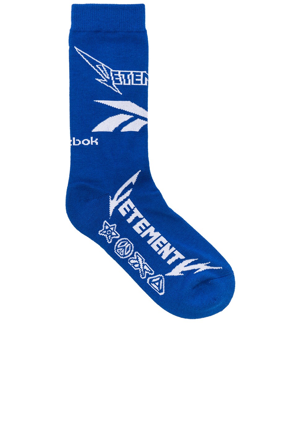 Image 1 of VETEMENTS Metal Socks in Blue