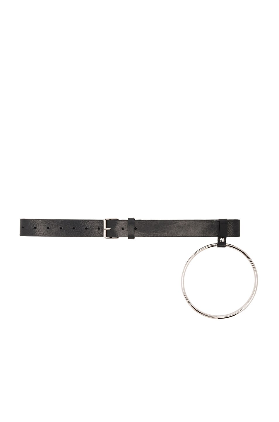 Image 1 of VETEMENTS Belt with Ring in Black
