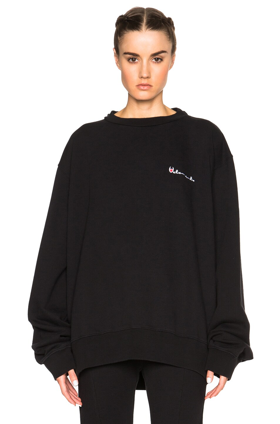 Image 1 of VETEMENTS Sweatshirt in Black