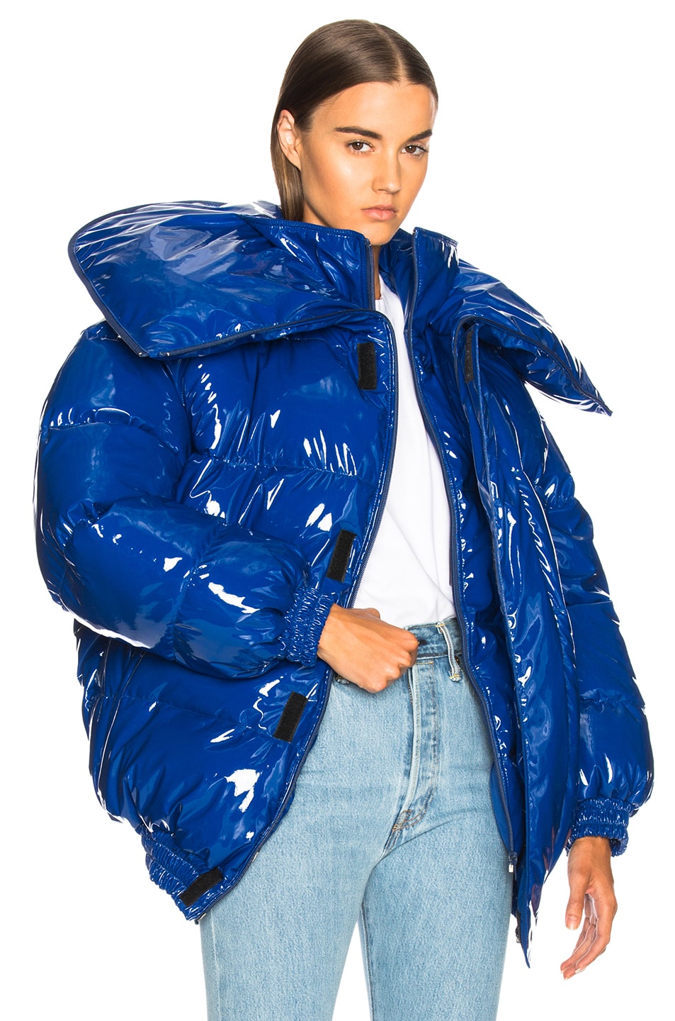 Image 1 of VETEMENTS Puffer Jacket in Blue