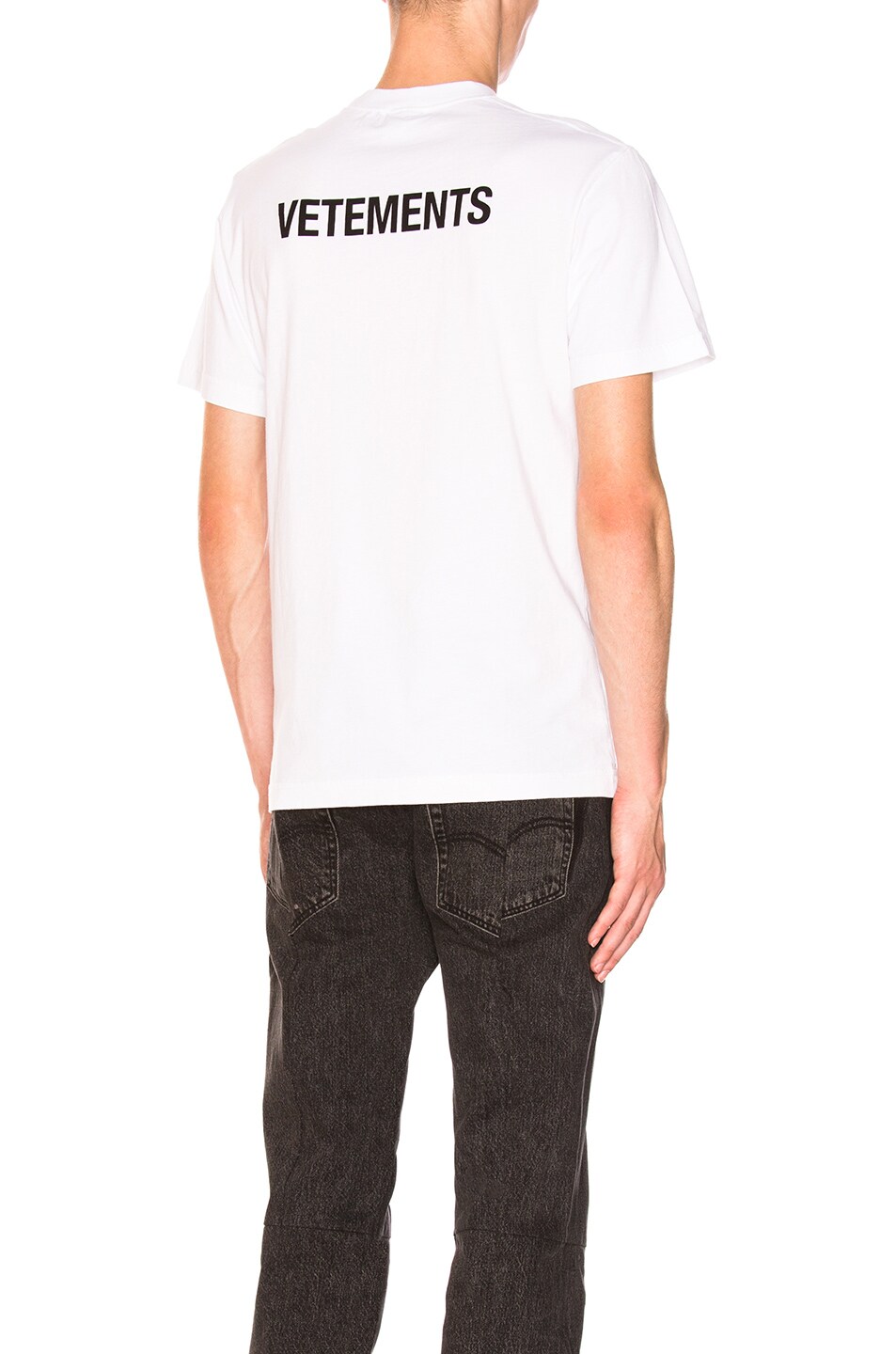 Image 1 of VETEMENTS Basic Tee in White