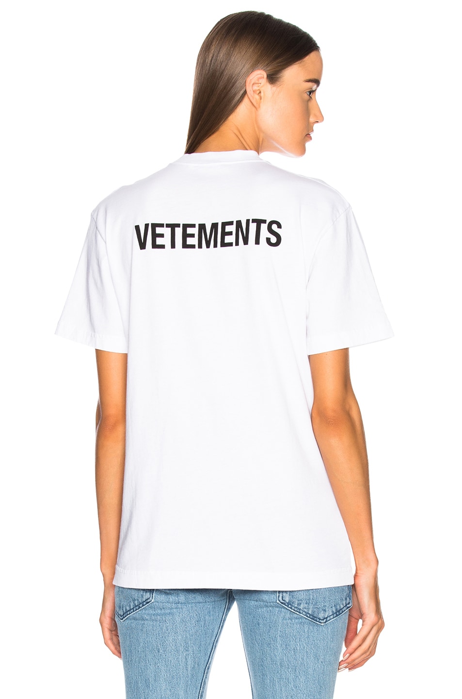 Image 1 of VETEMENTS Basic Tee in White