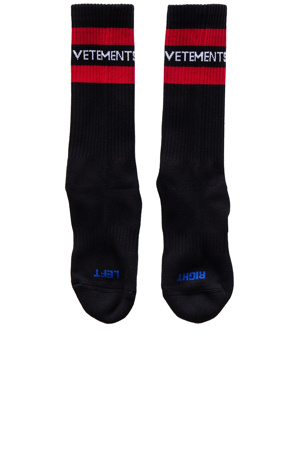 Image 1 of VETEMENTS Socks in Black