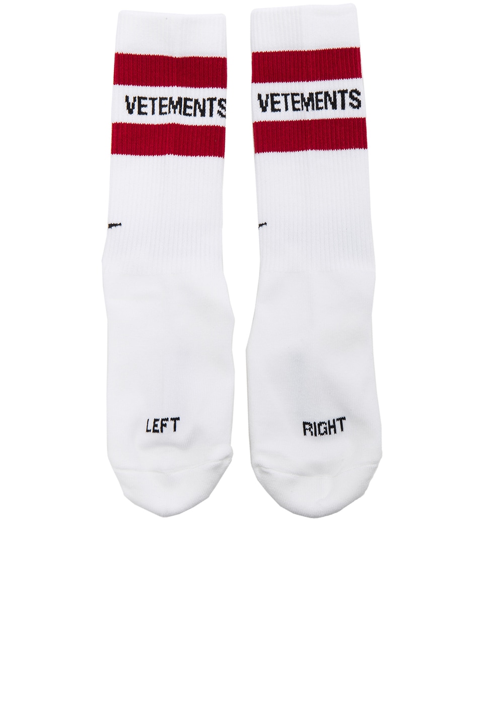 Image 1 of VETEMENTS Tennis Socks in White
