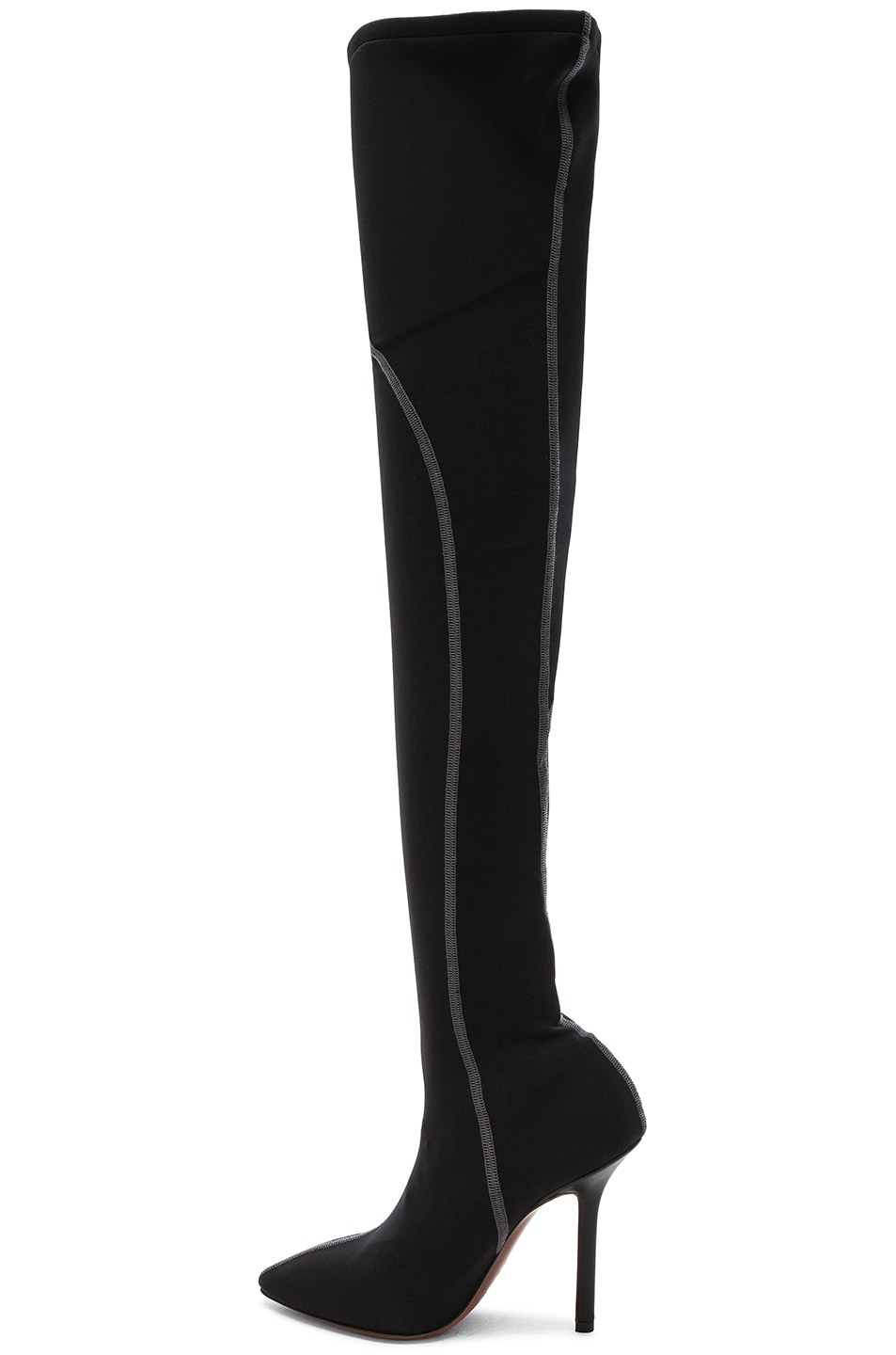 athletic thigh high pumps