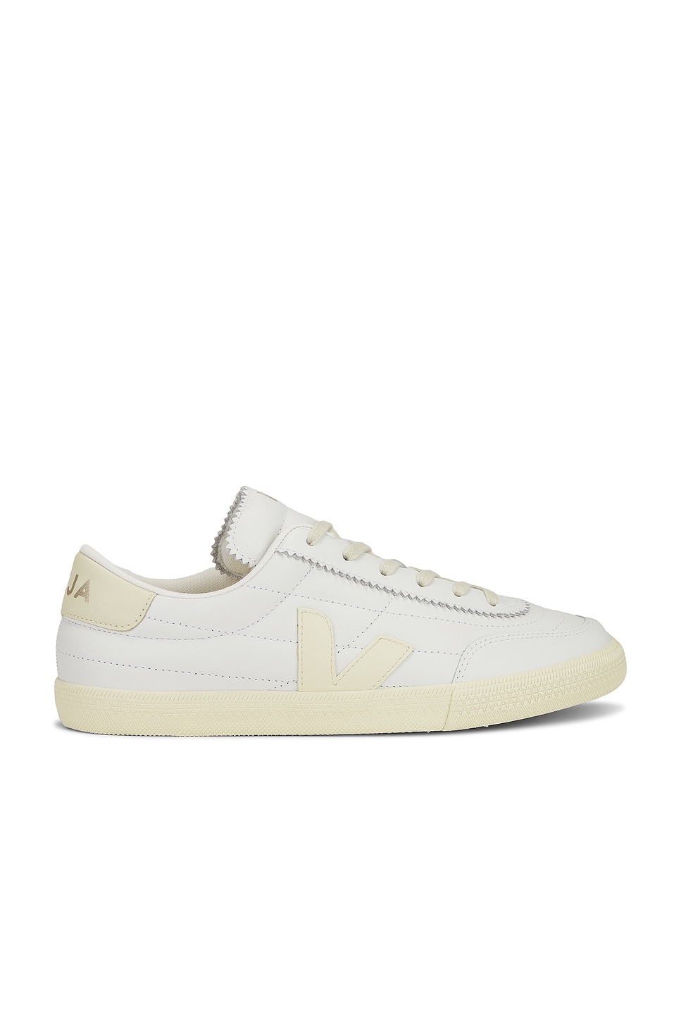 Image 1 of Veja Panenka Sneakers in White & Calcaire