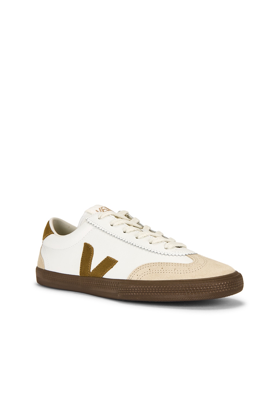 Veja Low-top Sneakers With Beige Suede Accents In Animal Print