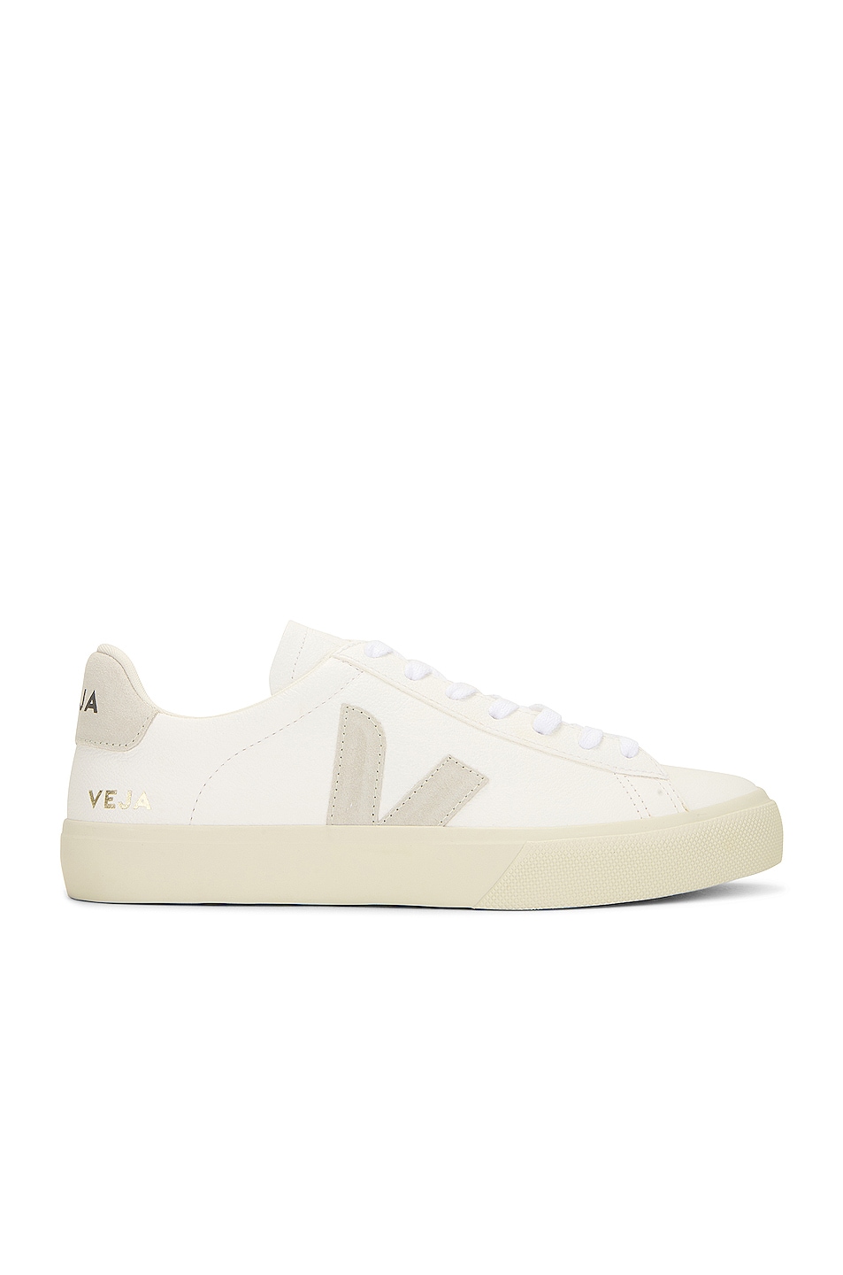 Image 1 of Veja Campo Chromefree Leather in Extra-White Natural