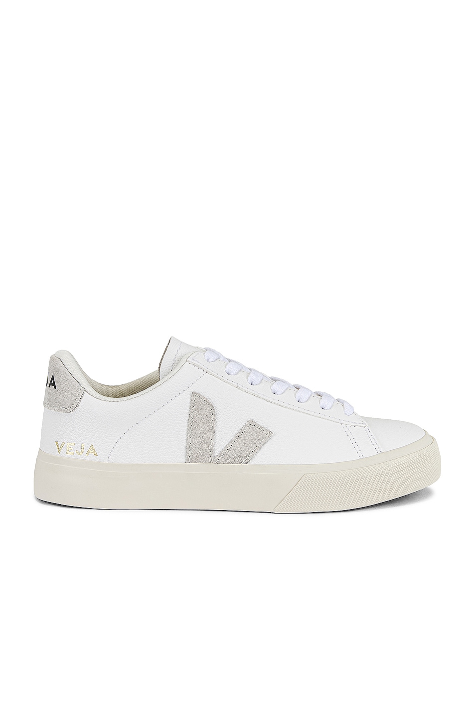 Image 1 of Veja Campo Sneaker in Extra White Natural Suede
