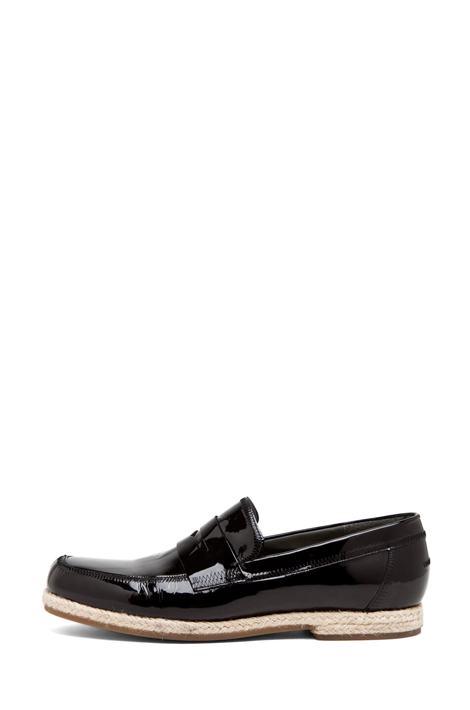 Image 1 of Viktor & Rolf Leather Loafer in Black