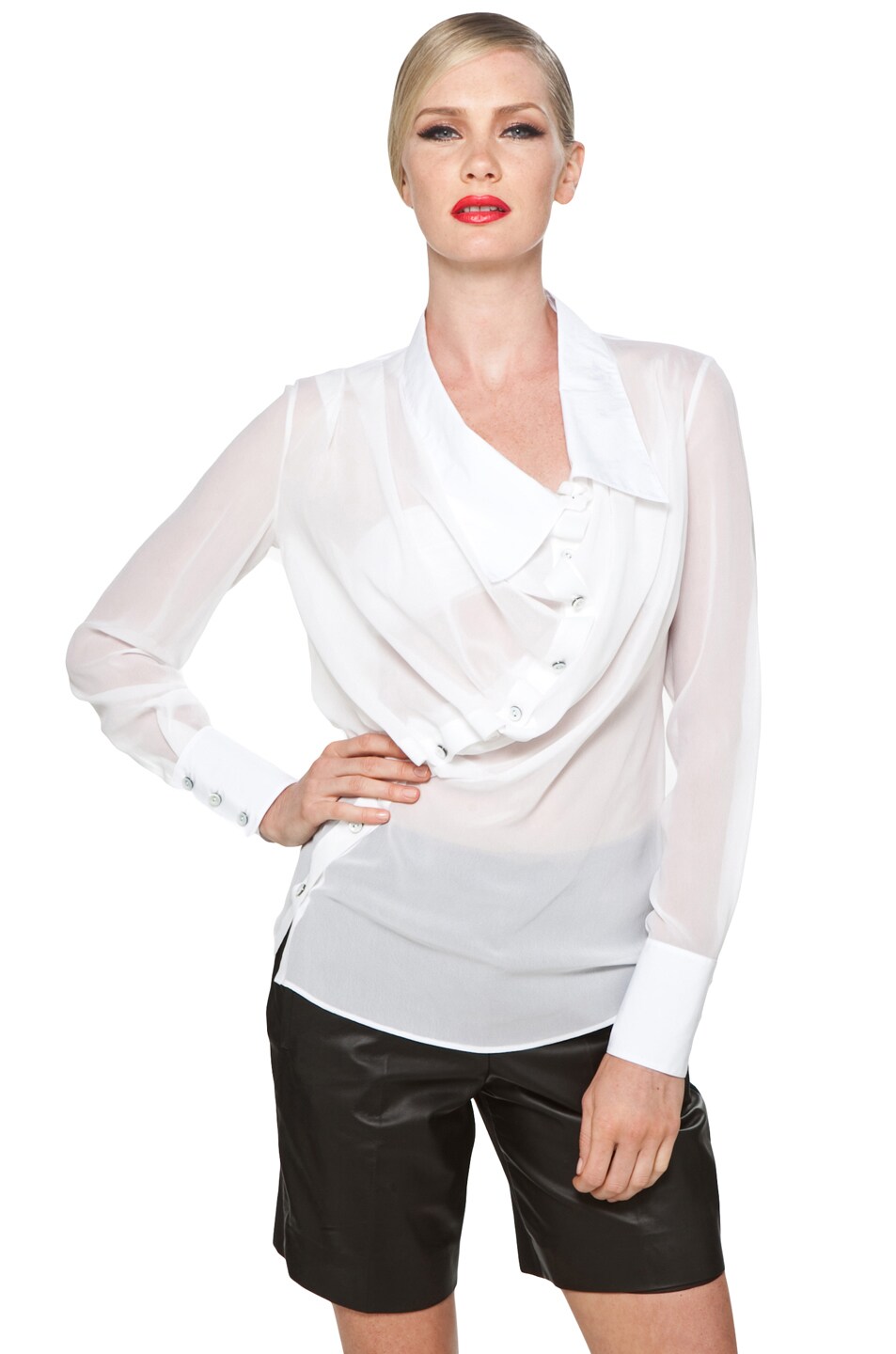 Image 1 of Viktor & Rolf Popeline Shirt in Optic White