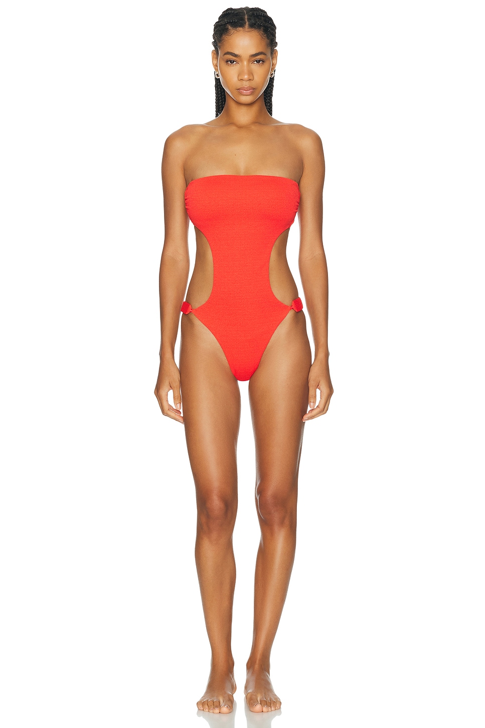 Vix Swimwear x Rosie Huntington-Whiteley Alix Bandeau One Piece Swimsuit | Thumbnail 2 Vix Swimwear x Rosie Huntington-Whiteley Alix Bandeau One Piece Swimsuit | Thumbnail 2