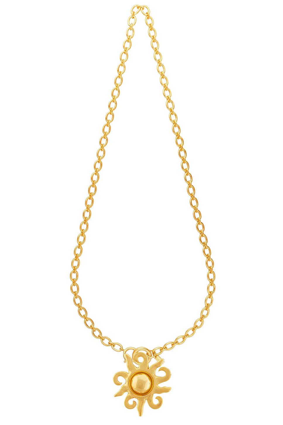 Soleil Belt in Metallic Gold