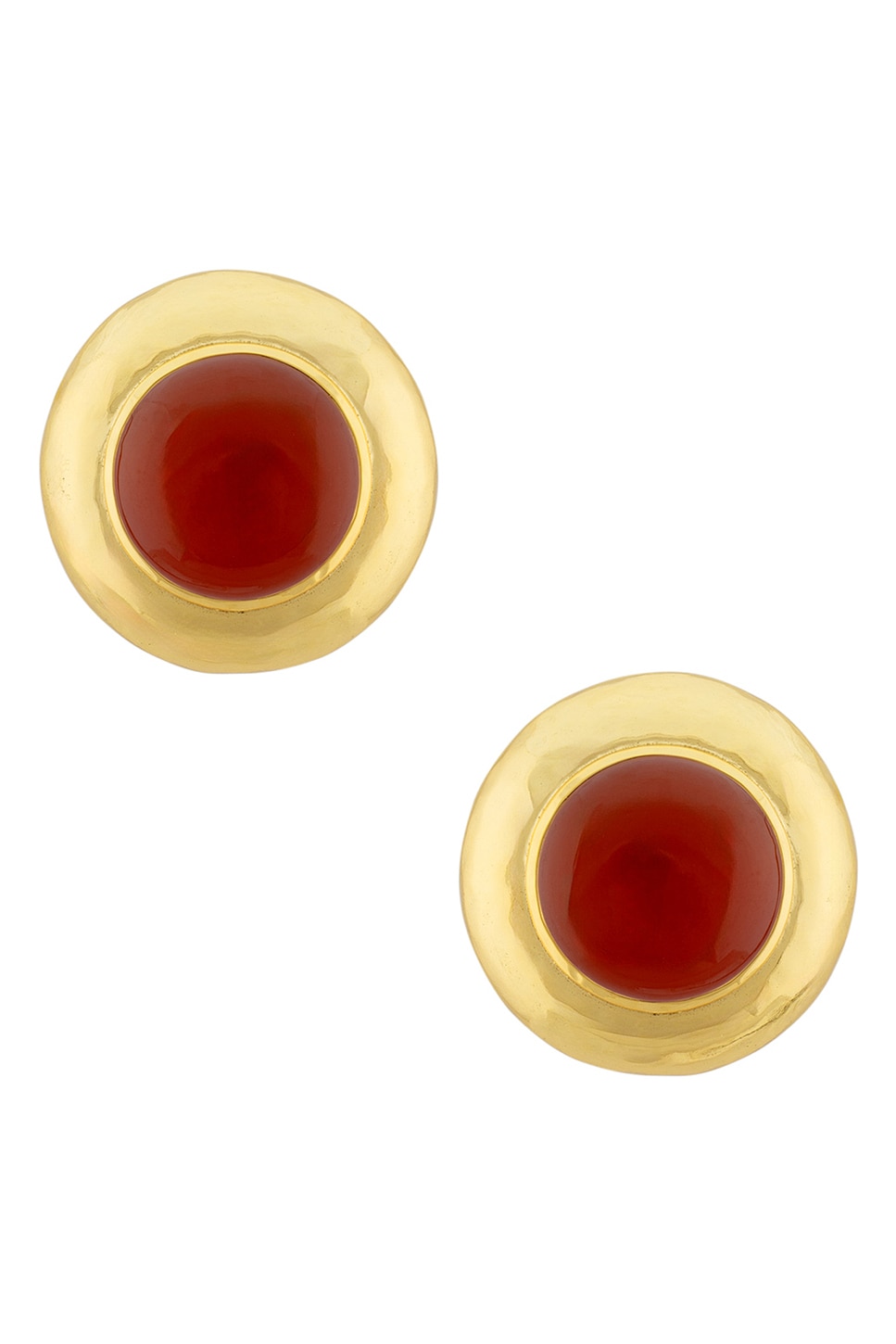 Briller Earrings in Metallic Gold