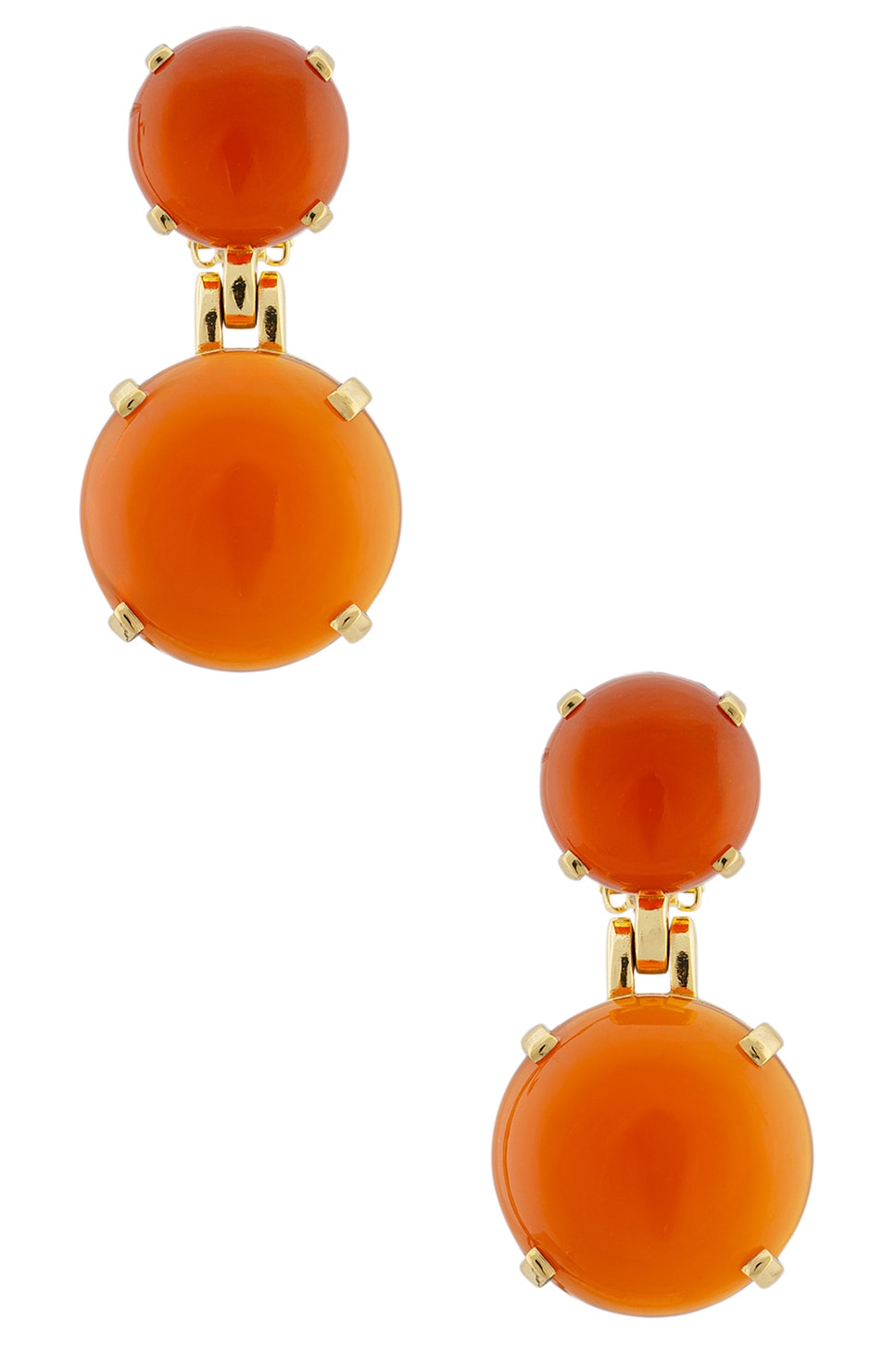 Galaxias Earrings in Red