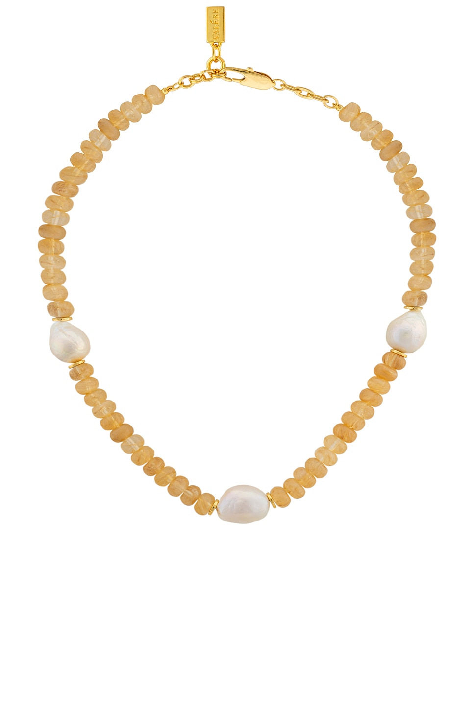 Viv Necklace in Metallic Gold