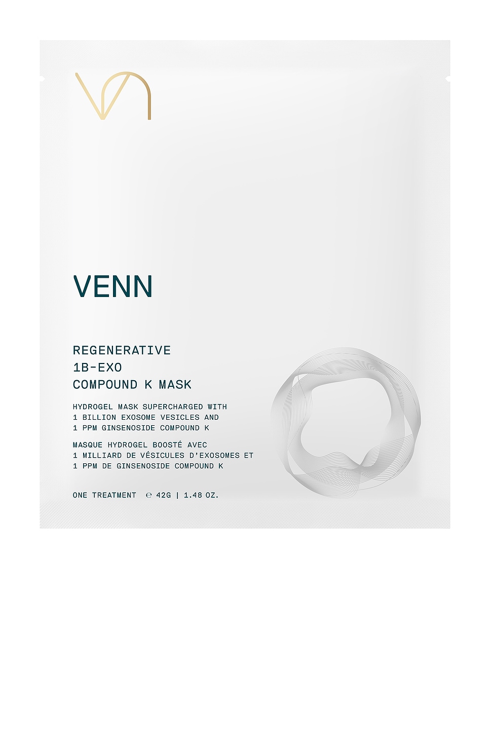 VENN Regenerative 1B-EXO Compound K Mask 4 Treatments in Beauty: NA