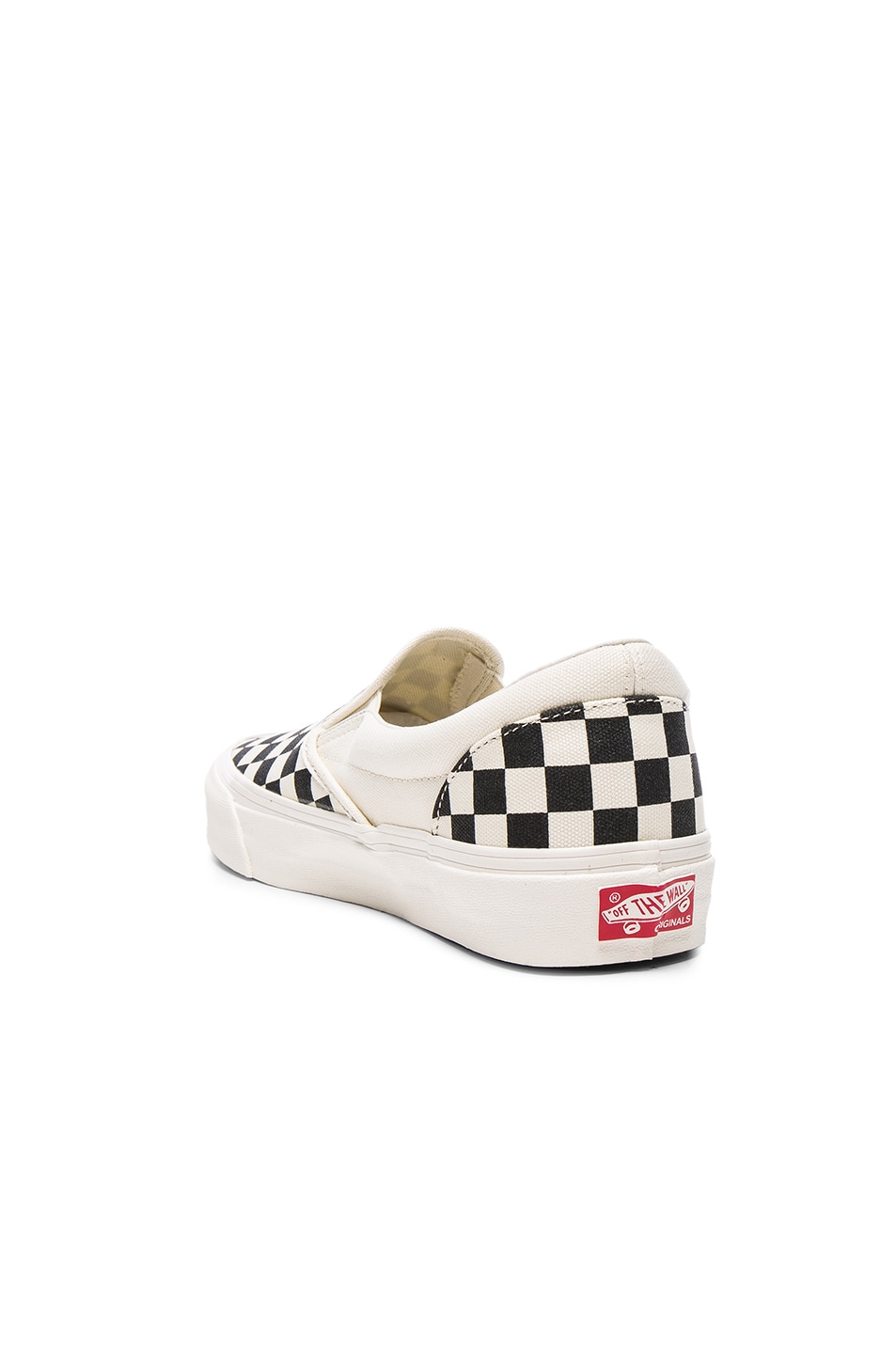 vans vault og classic slip on lx black white checkerboard vans vault og classic slip on lx black white checkerboard