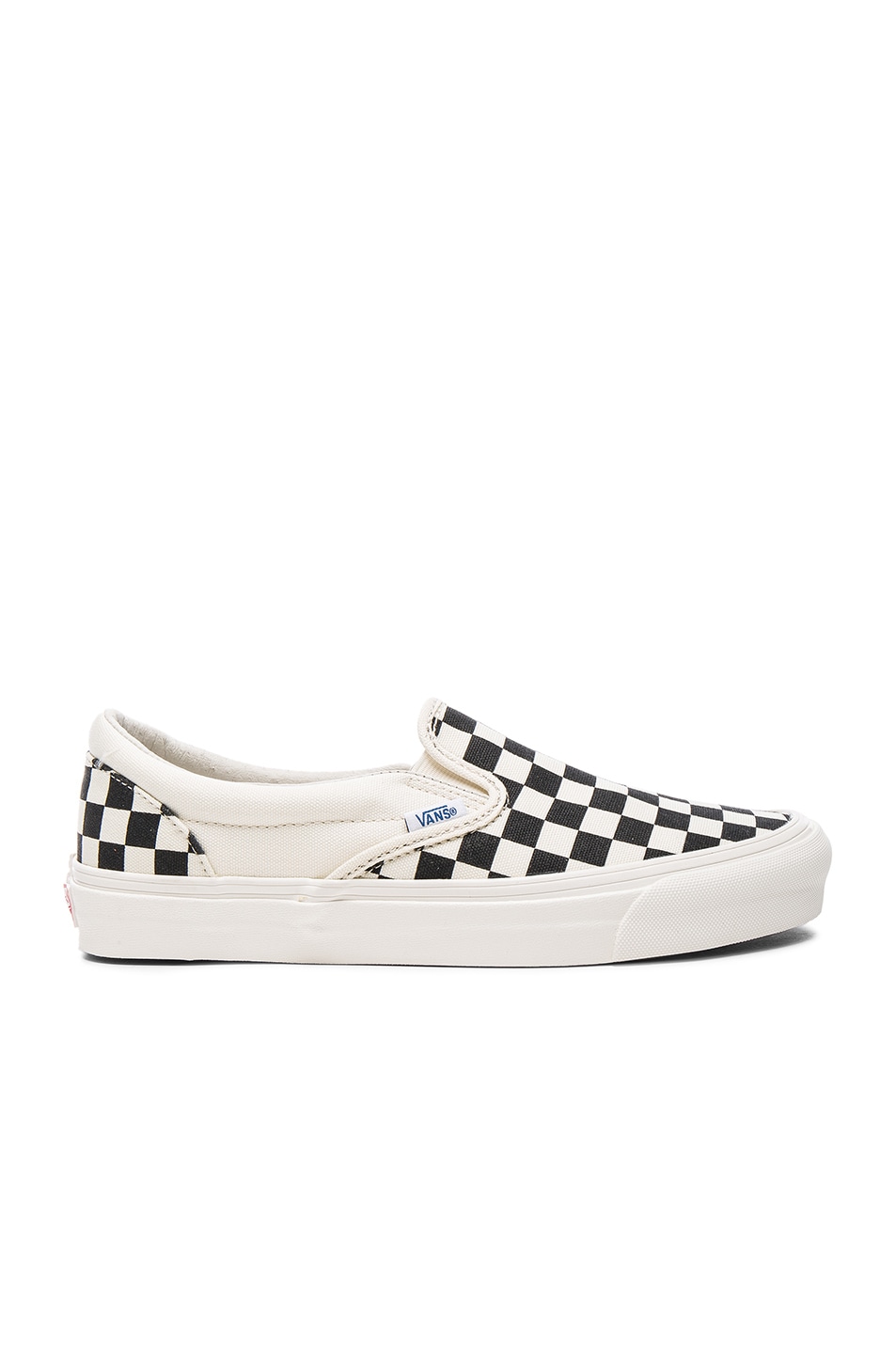 vans slip on vault checkerboard