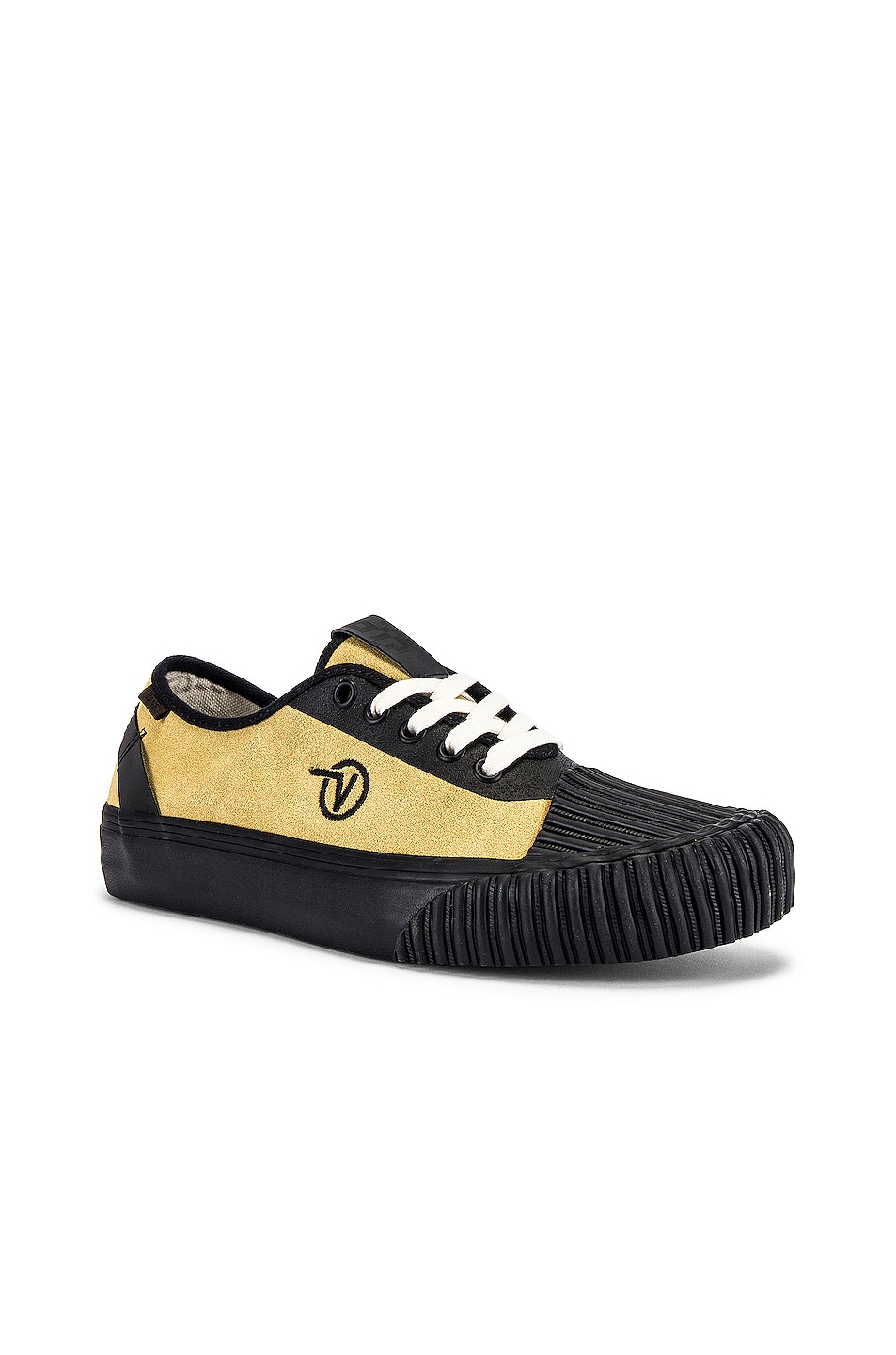 Image 1 of Vans Vault x Taka Hayashi Authentic One Piece LX in Antique Gold & Black