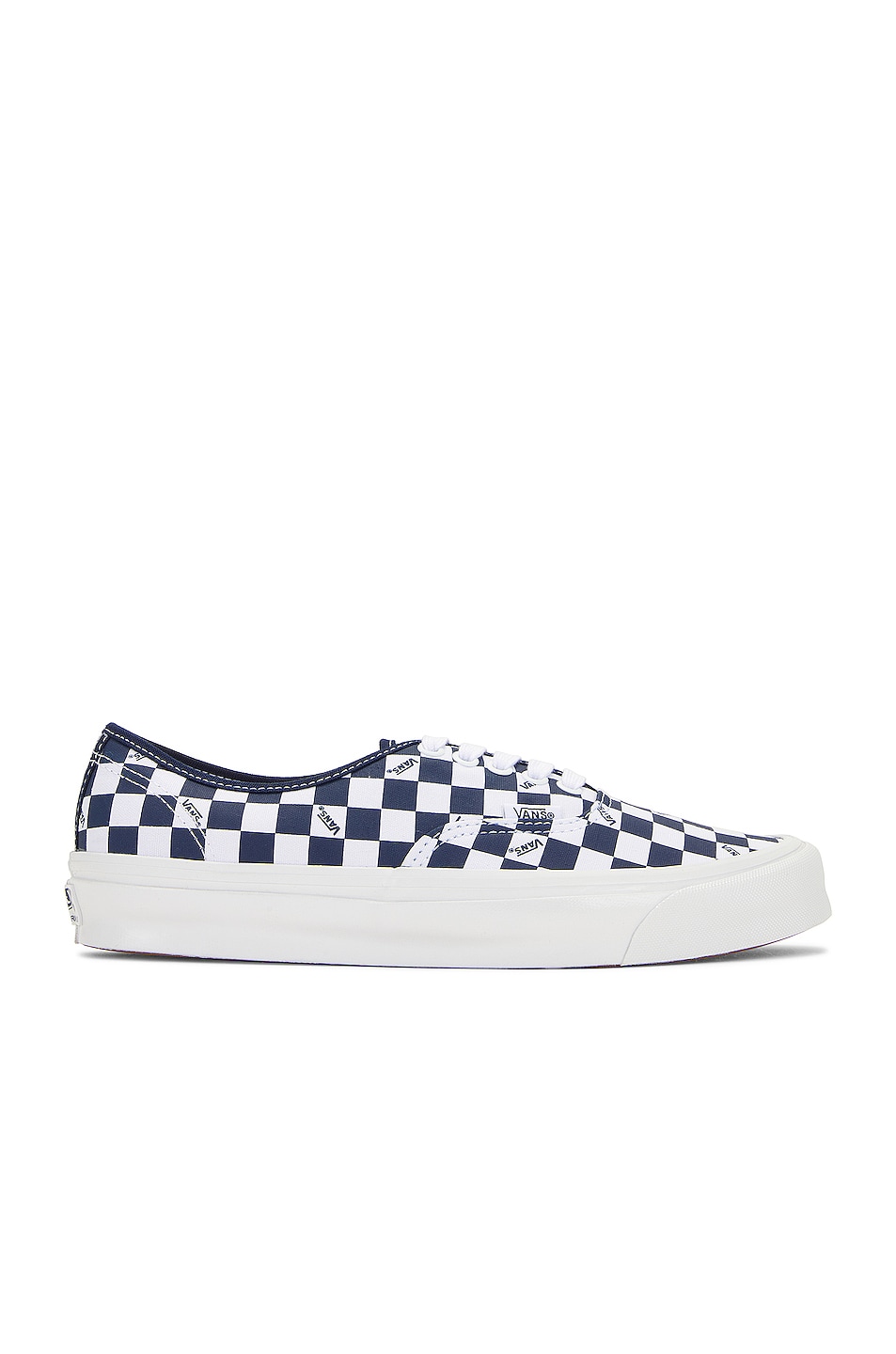 Image 1 of Vans Vault OG Authentic Checkerboard LX Shoe in Blue