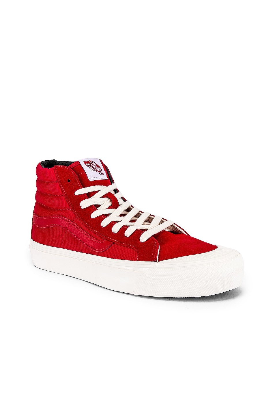 tight A faithful Sanders Vans Vault OG Style 138 LX in Racing Red & Checkerboard | FWRD