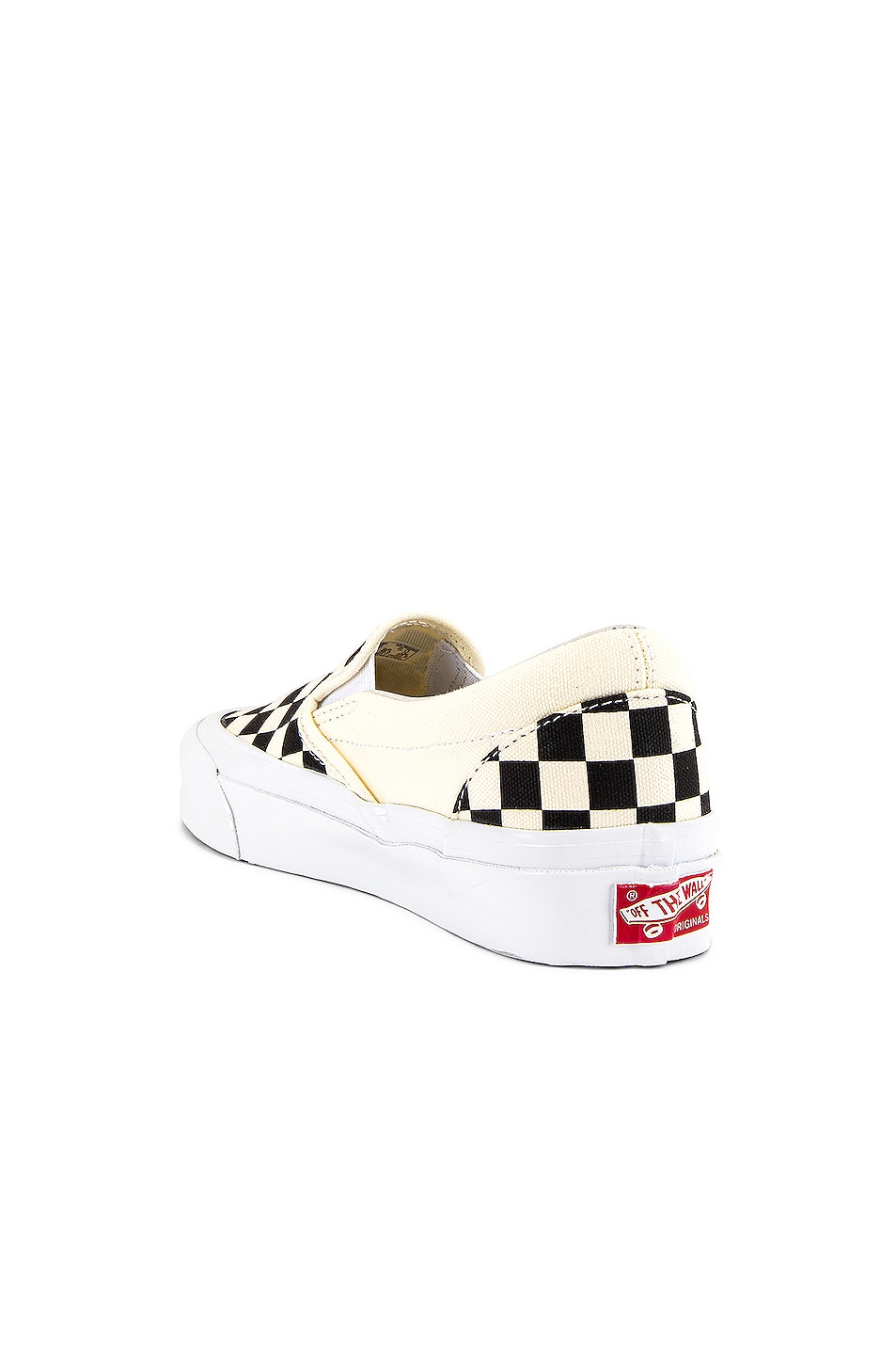 Vans Vault Og Classic Slip On Lx In Checkerboard Fwrd 