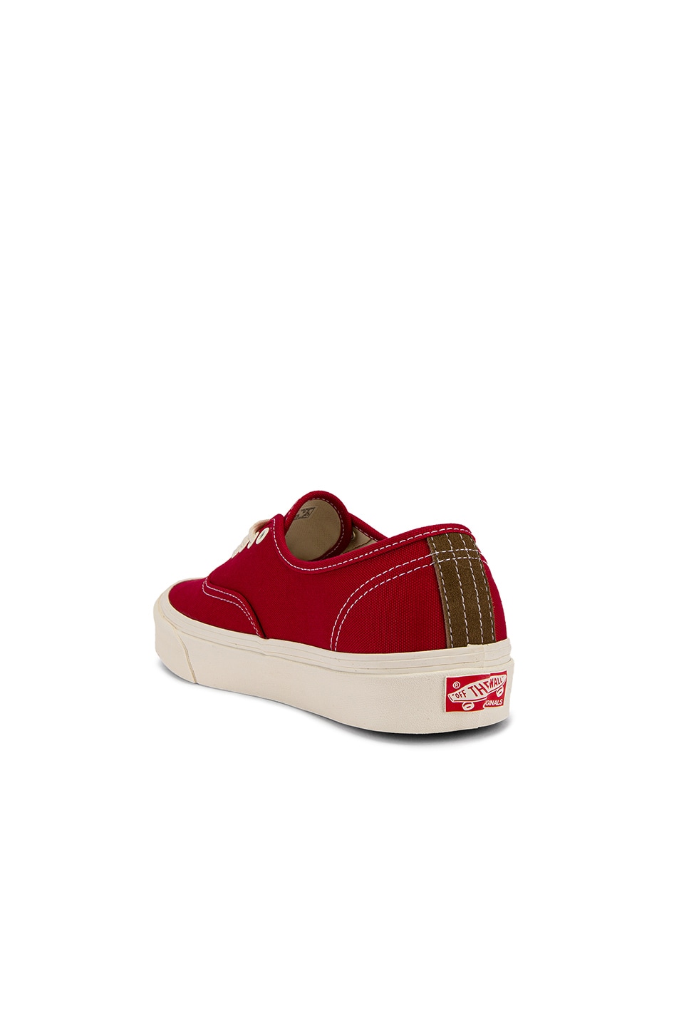 Vans Vault OG Authentic LX in Chili Pepper & Teak | FWRD