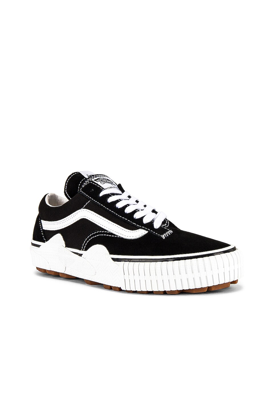 Image 1 of Vans Vault Cap Mash Sneaker in Black & White
