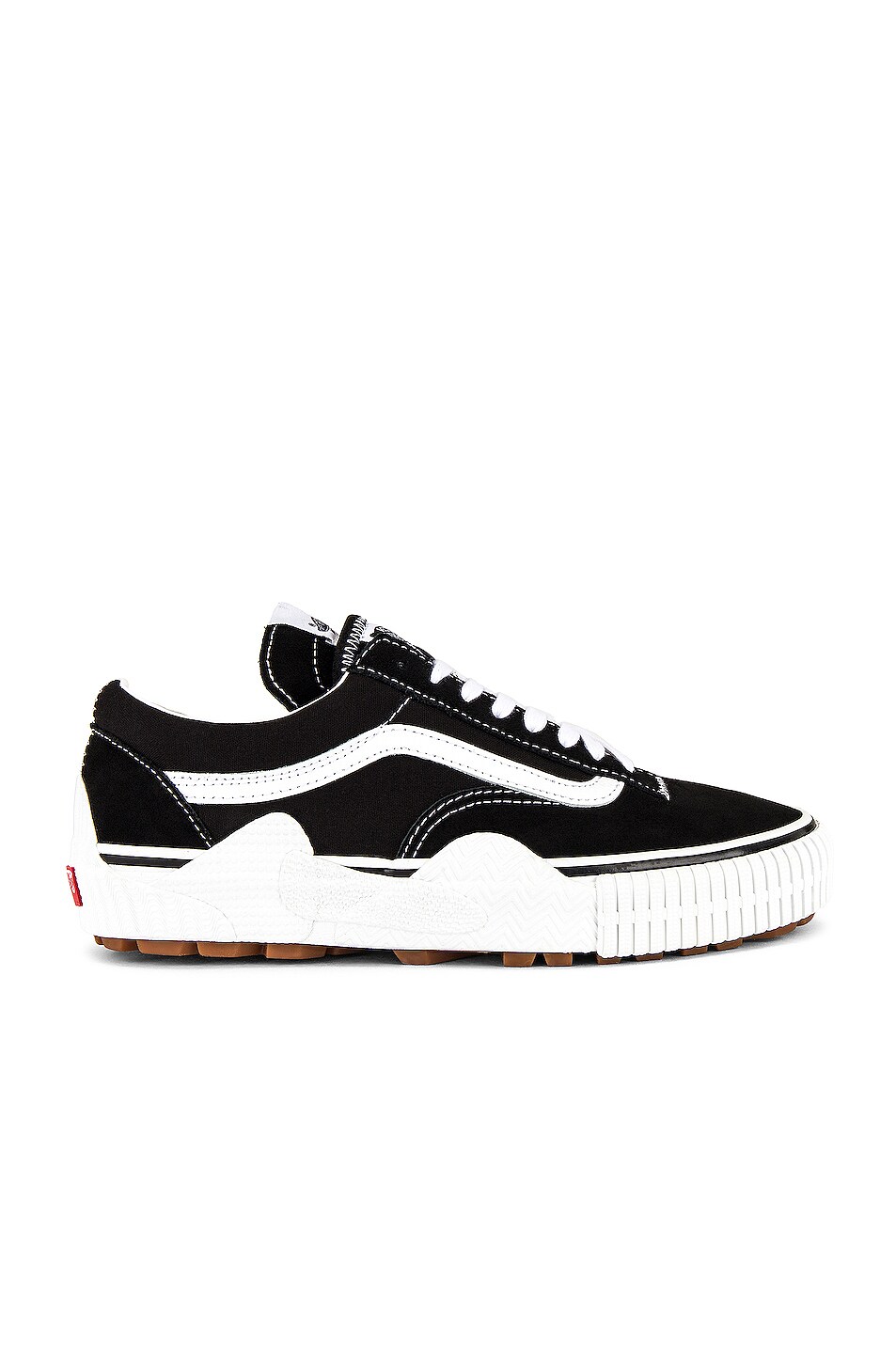 Image 1 of Vans Vault Cap Mash Sneaker in Black & White