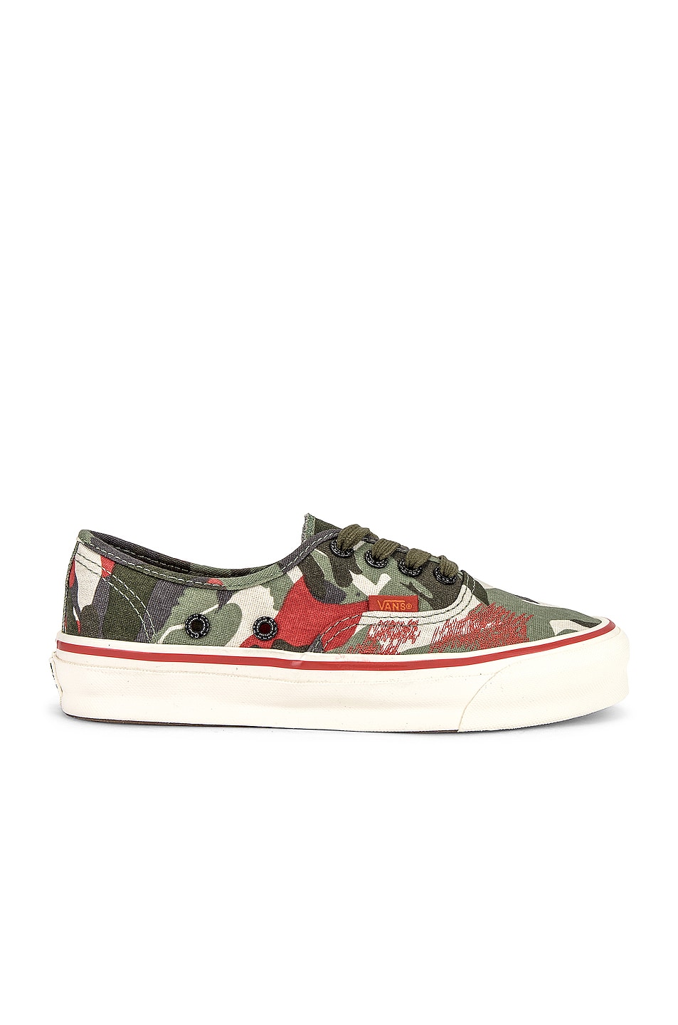Image 1 of Vans Vault Nigel Cabourn OG Authentic LX in Army Green Camo