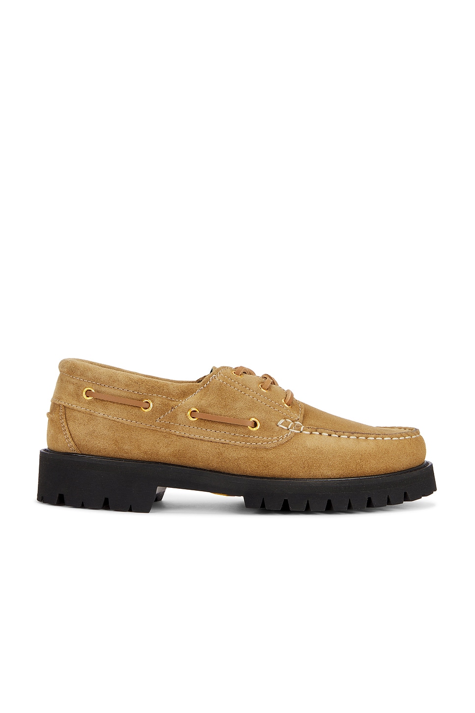 Aztec Boat Shoe in Tan