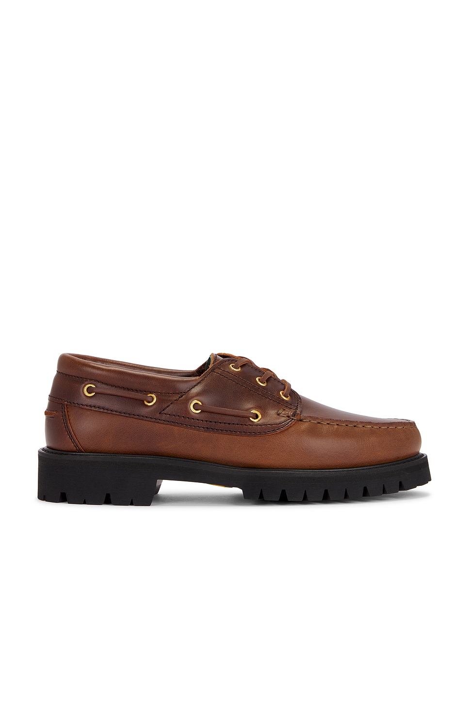 Aztec Boat Shoe in Brown