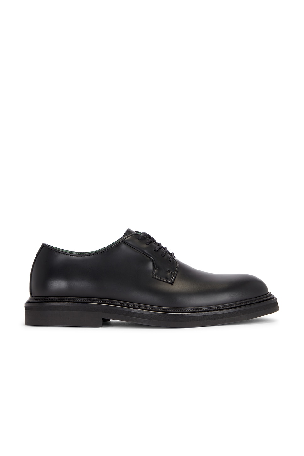 Shop Vinny's Vinnee Blucher In Black Polido Leather