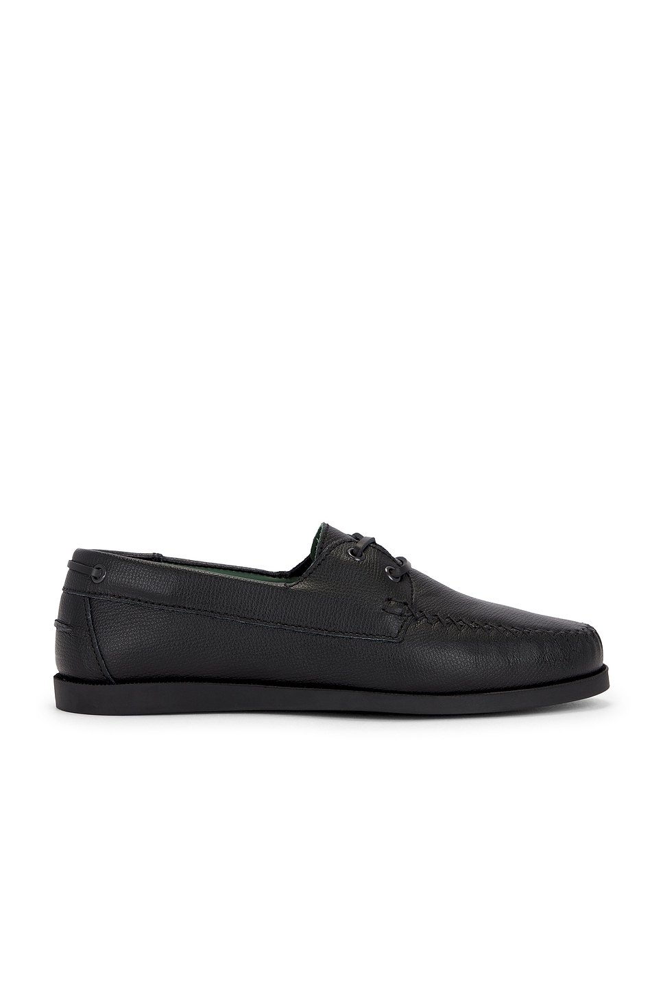 Boatman Boat Shoes in Black