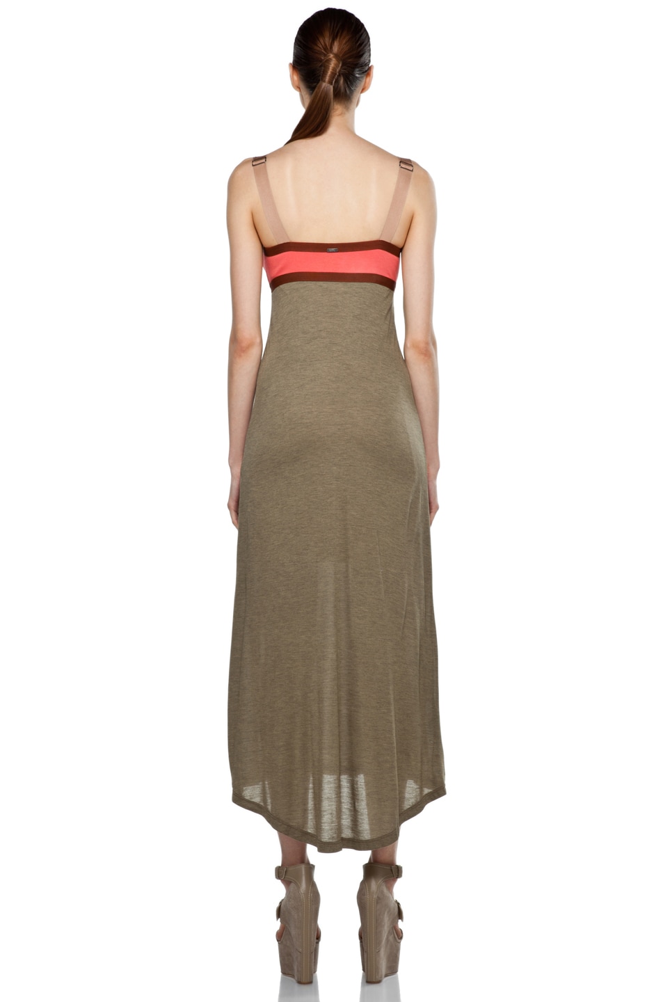VPL Convexity Breaker Maxi Dress in Shitake FWRD