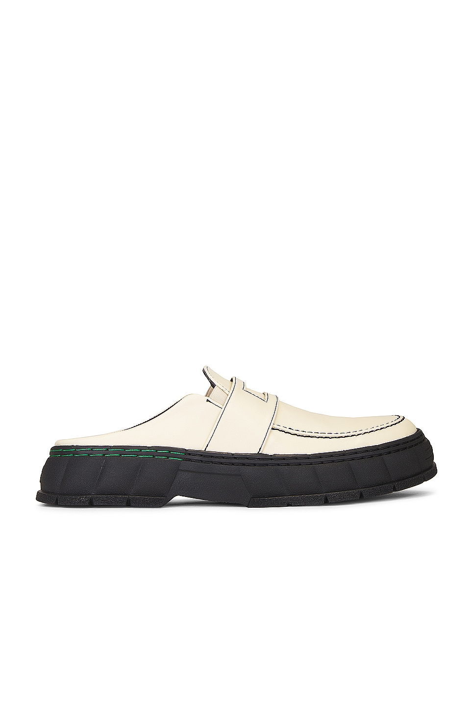 Viron 1969 Mule Loafer in Cream