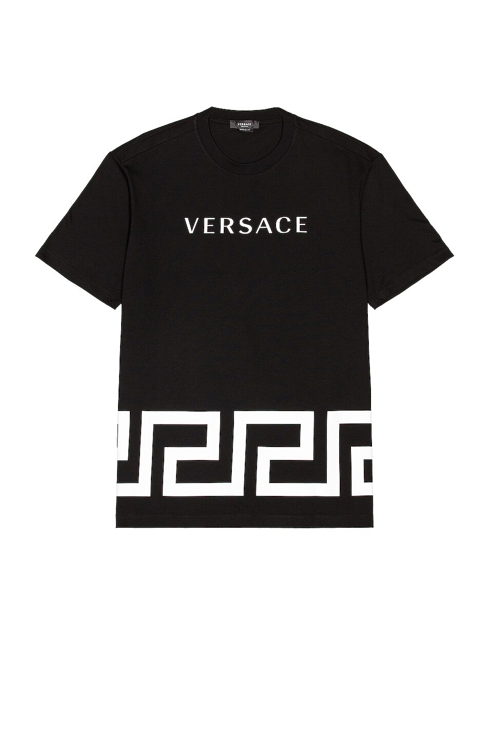 Image 1 of VERSACE Logo Tee in Black