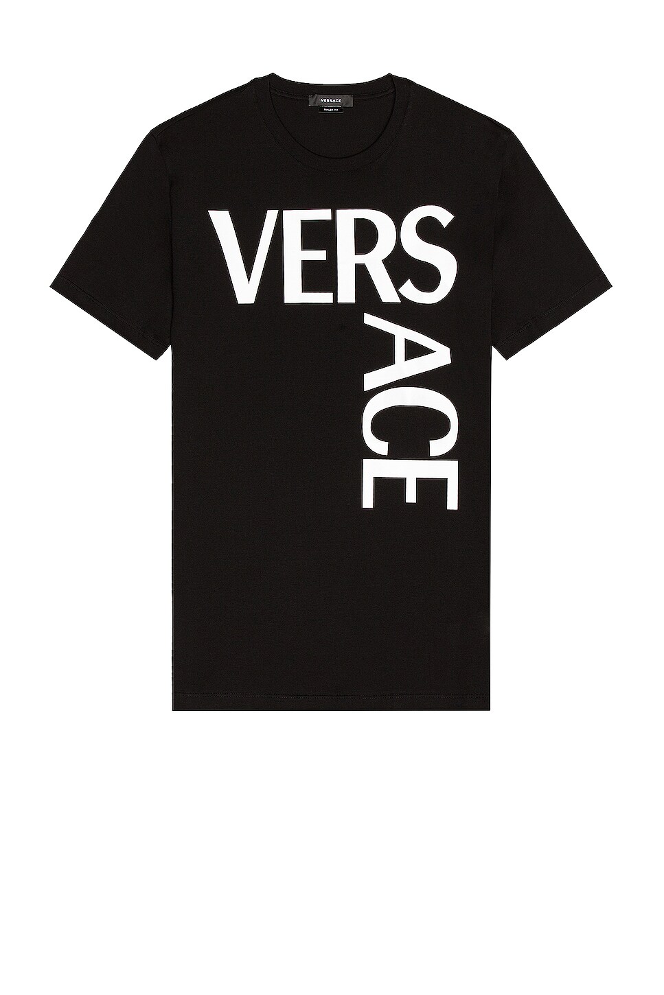 Image 1 of VERSACE Logo Tee in Black
