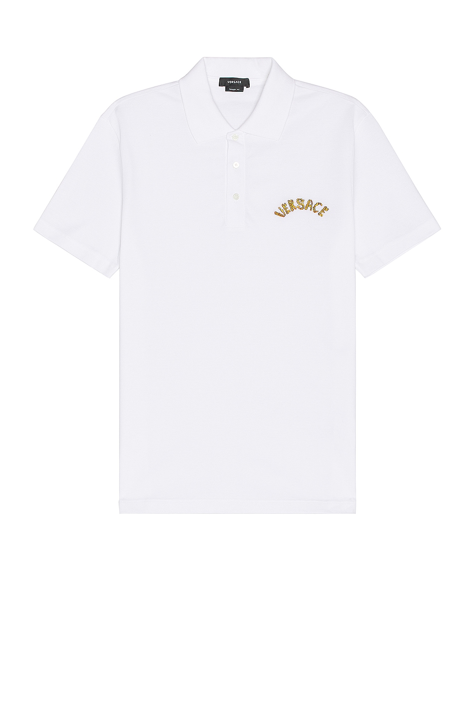 Image 1 of VERSACE Polo in Optical White
