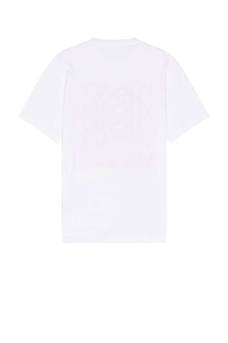 Shop Versace T-shirt In White