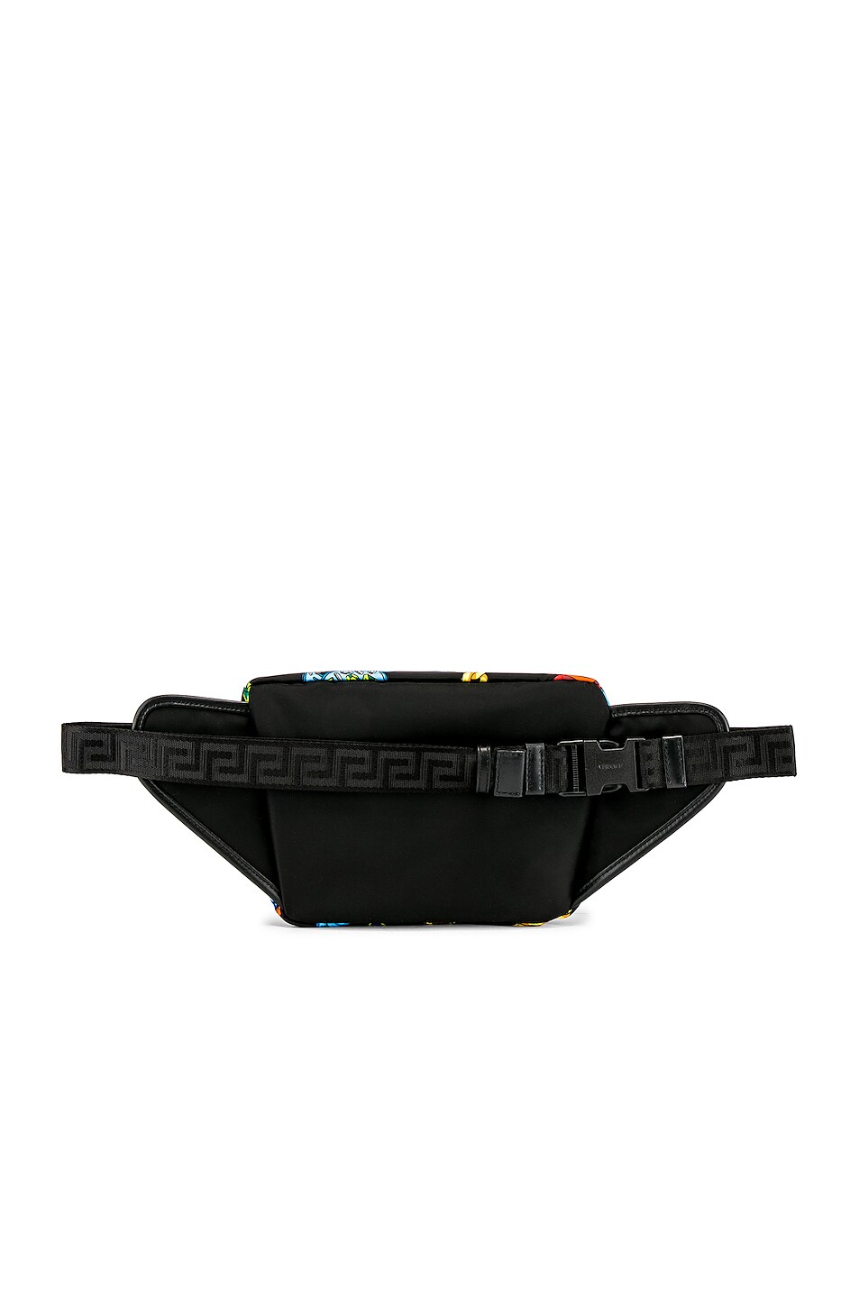 VERSACE Fanny Pack in Black & Multi FWRD