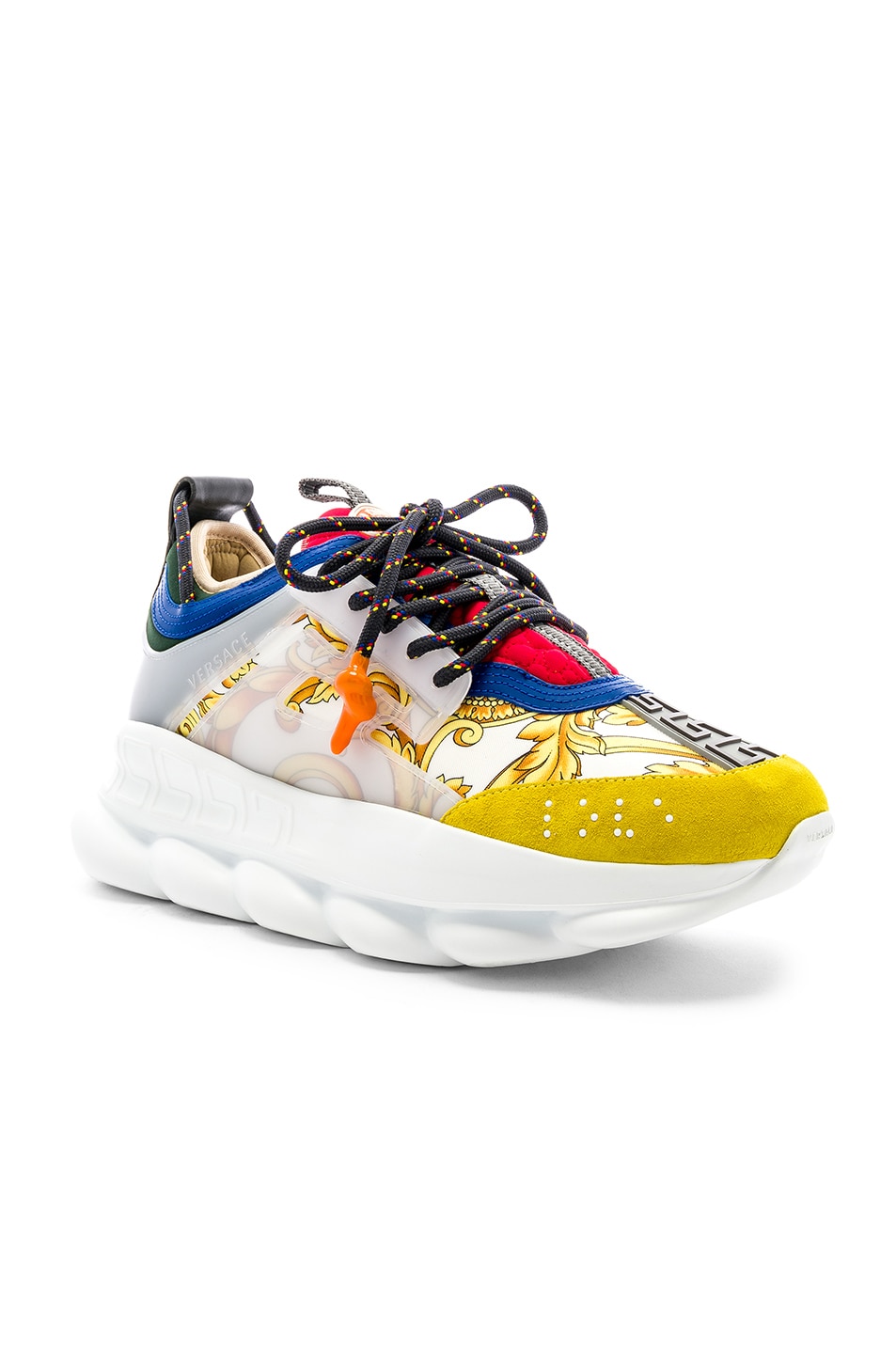 Image 1 of VERSACE Chain Reaction Sneakers in Multi