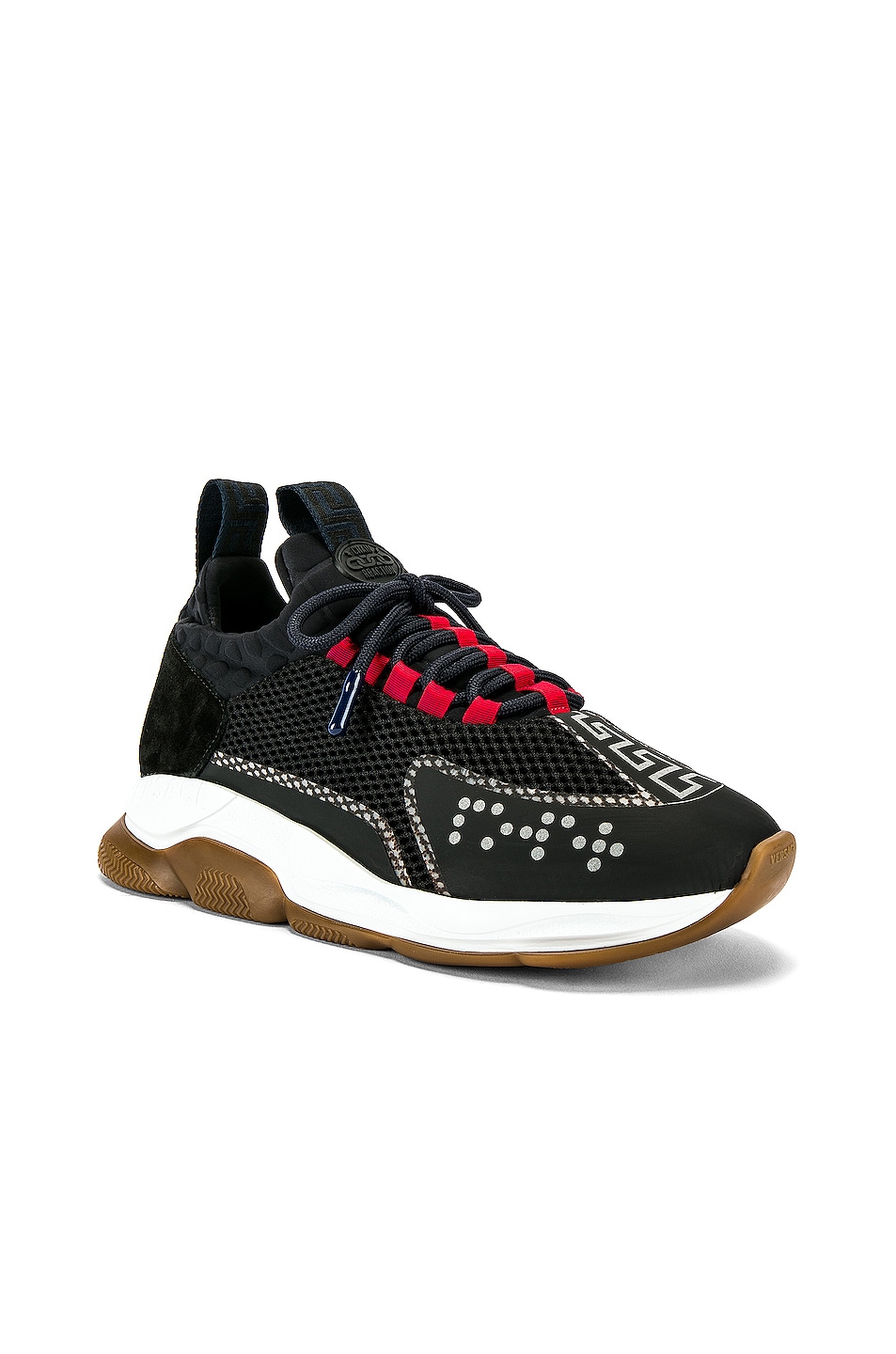 Image 1 of VERSACE Sport Sneakers in Navy & Grey
