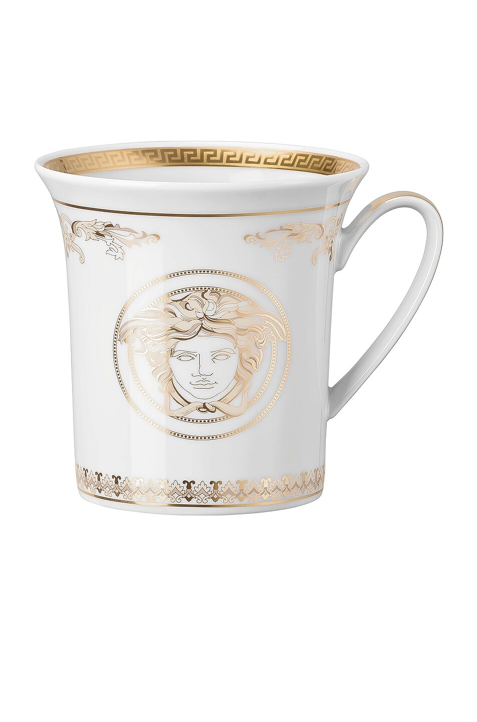 Image 1 of VERSACE Medusa Gala Gold Mug in White