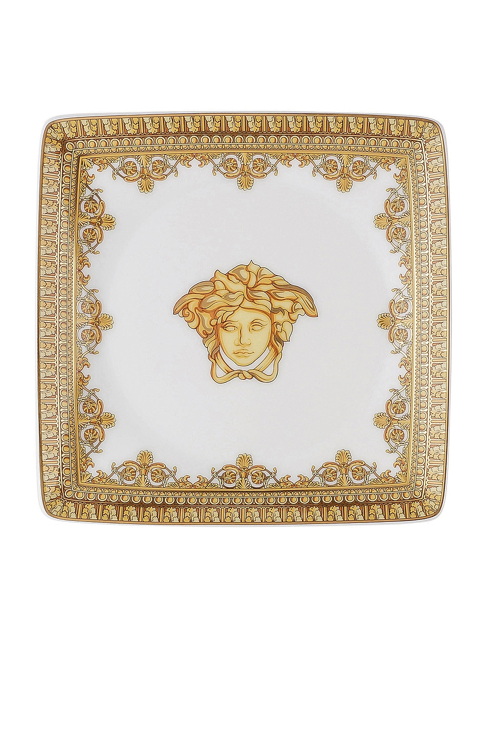 Image 1 of VERSACE I Love Baroque Bianco Canape Dish in White