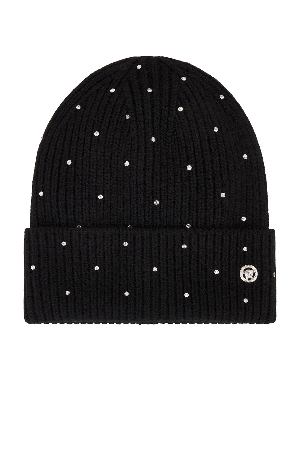 Crystal Beanie in Black