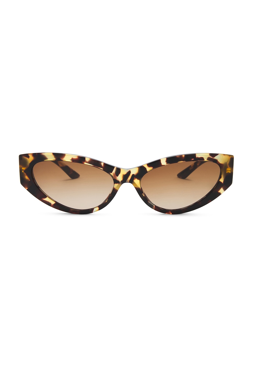 Cat Eye Sunglasses in Brown